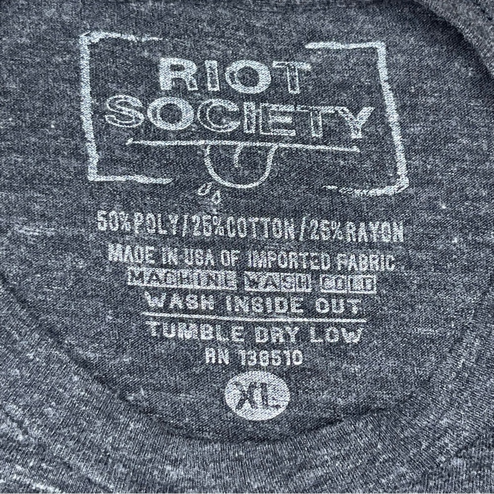 Riot Society shirt - Picture 3 of 5